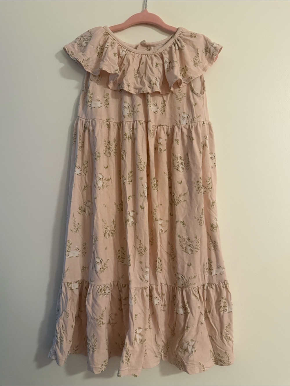 Magnetic Me Pink Bunny Ruffle Nightgown
